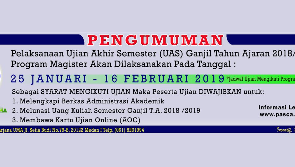 190109 - UAS Ganjil 2018-2019 (Banner)