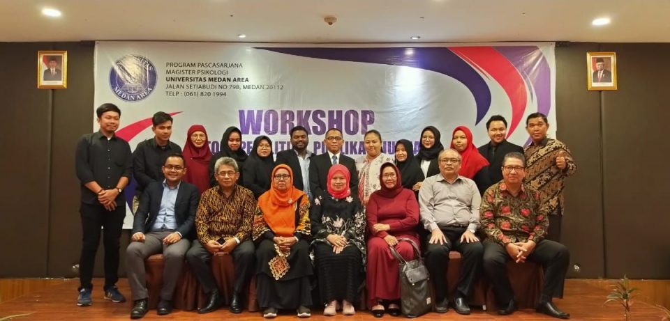 Pelaksanaan Workshop Metode Penelitian, Publikasi Jurnal, dan Produk Hasil Tesis Magister Psikologi Pascasarjana Universitas Medan Area