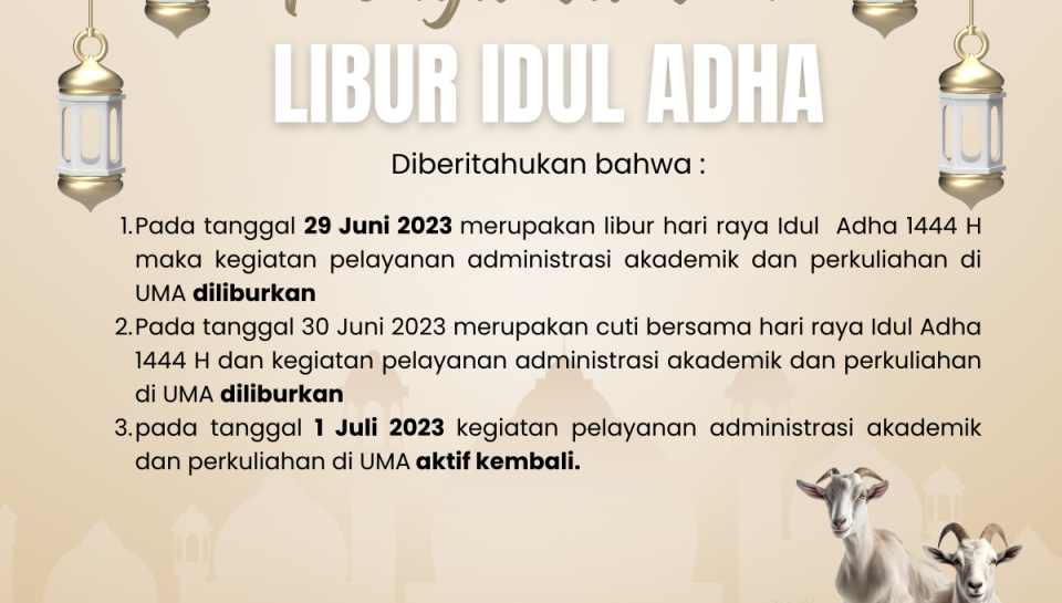 Cream Brown Modern Happy Eid Al-Adha LinkedIn Post (1)