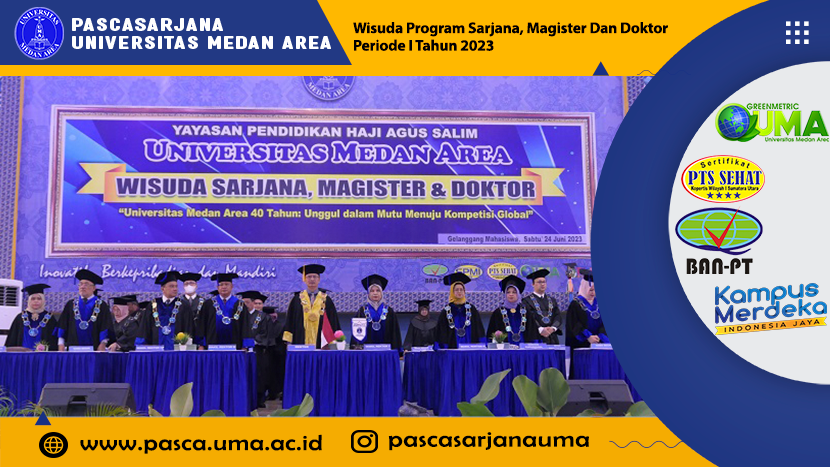 Wisuda Program Sarjana, Magister Dan Doktor Periode I Tahun 2023