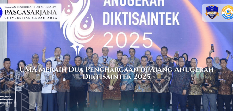 UMA Meraih Dua Penghargaan di Ajang Anugerah Diktisaintek 2025